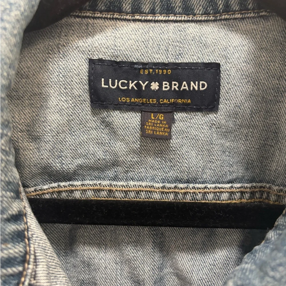 Lucky Brand Blue Denim Jacket - Picture 3 of 6